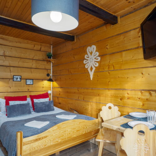 Pokój 2-osobowy z aneksem kuchennym z widokiem na góry