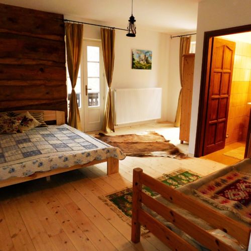 Rodinný Pokoj pro 4 os. s výhledem na les