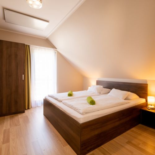 Upstairs 1-Room Balcony Apartment for 2 Persons
