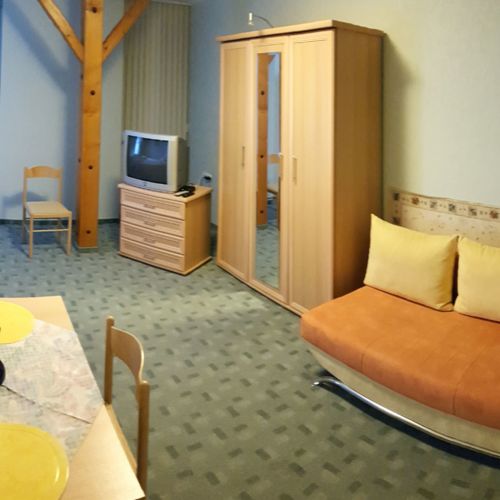 Apartament 3-osobowy Exclusive z balkonem z 1 pomieszczeniem sypialnianym