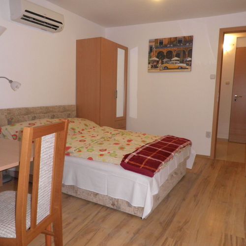 Apartament 2-osobowy na poddaszu Silver z 1 pomieszczeniem sypialnianym