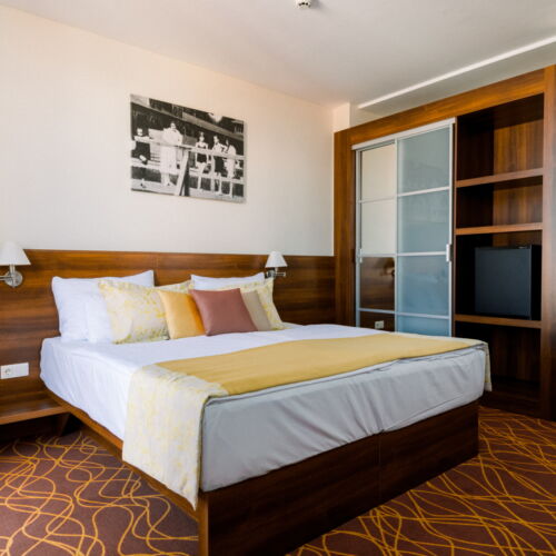 Deluxe Zweibettzimmer mit Balkon