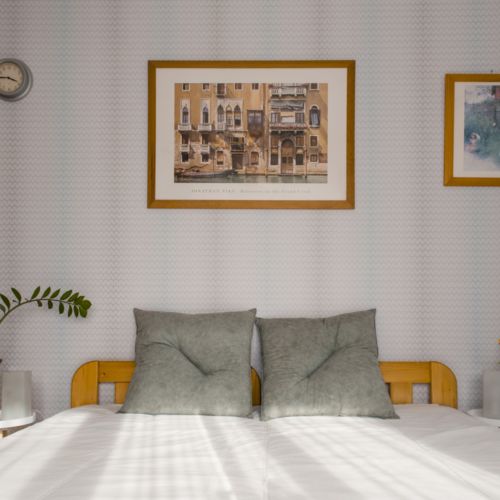 Kertre néző teraszos 4 fős apartman 2 hálótérrel (pótágyazható)