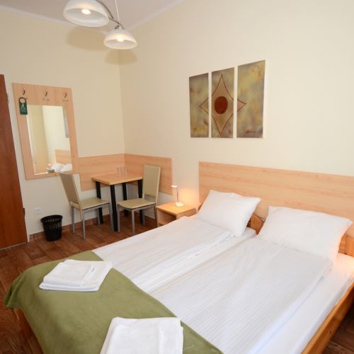 Camera twin confort cu aer conditionat