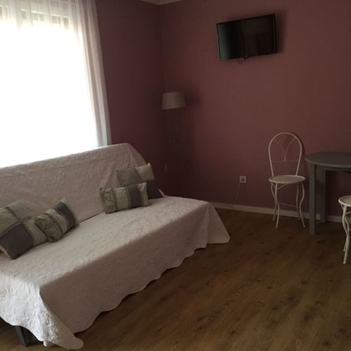 Apartament gallery cu chicineta proprie cu 2 camere pentru 3 pers. (se poate solicita pat suplimentar)
