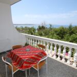 Tengerre néző légkondicionált 3 fős apartman 1 hálótérrel AS-6476-a