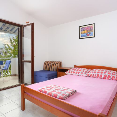 Apartament cu aer condiționat cu vedere spre mare cu 1 camera pentru 2 pers. AS-13298-b