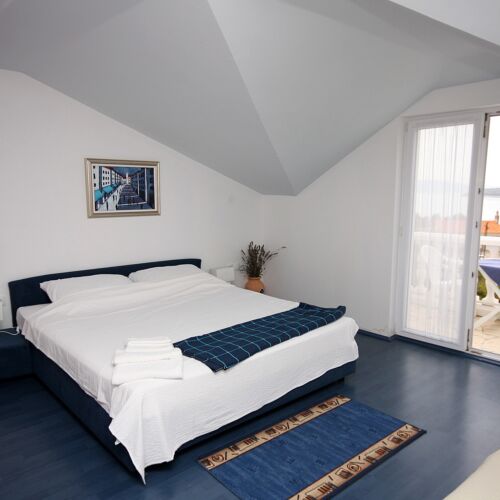 Apartament 2-osobowy z klimatyzacją z widokiem na morze z 1 pomieszczeniem sypialnianym A-3183-d