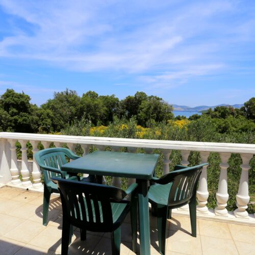 Apartament 2-osobowy z klimatyzacją z tarasem z 1 pomieszczeniem sypialnianym A-10127-b