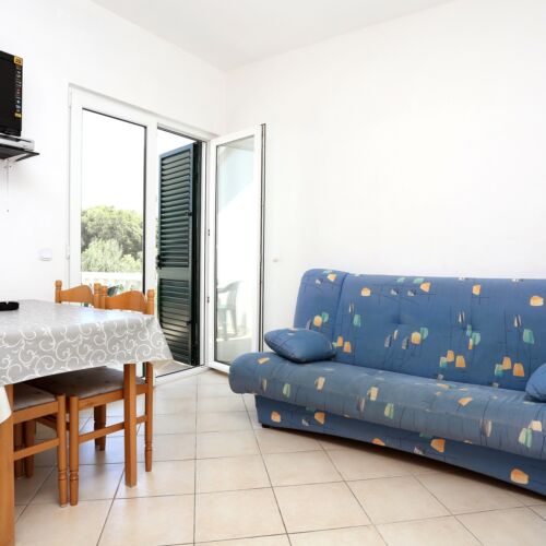 Apartament 4-osobowy z klimatyzacją z tarasem z 1 pomieszczeniem sypialnianym A-10127-c