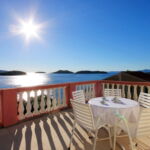 Sea View 2-Room Apartment for 4 Persons with Terrace A-152-b
