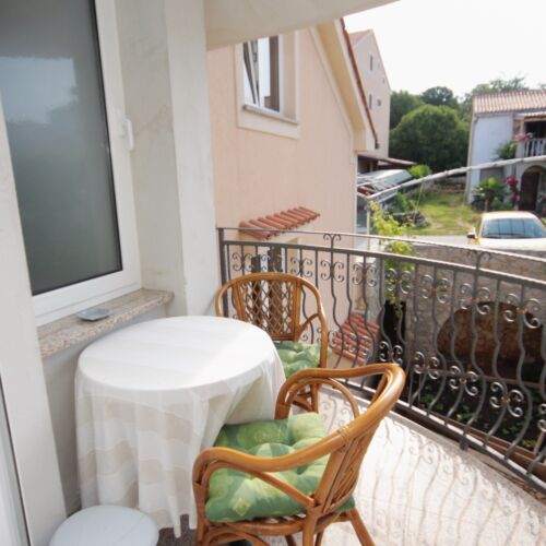 Apartament 2-osobowy z klimatyzacją z tarasem z 1 pomieszczeniem sypialnianym A-5458-d