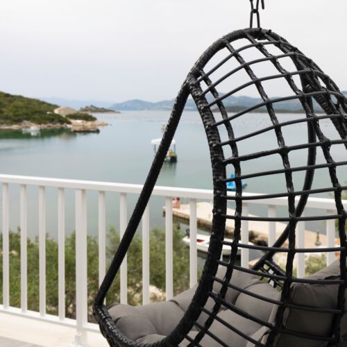 Apartament 3-osobowy z klimatyzacją z widokiem na morze z 1 pomieszczeniem sypialnianym A-10137-a