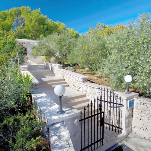 Apartament 7-osobowy z klimatyzacją z widokiem na morze z 3 pomieszczeniami sypialnianymi K-11465