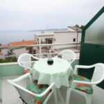 Apartman s klimatizací pro 6 os. s 1 ložnicí s výhledem na moře A-6907-a