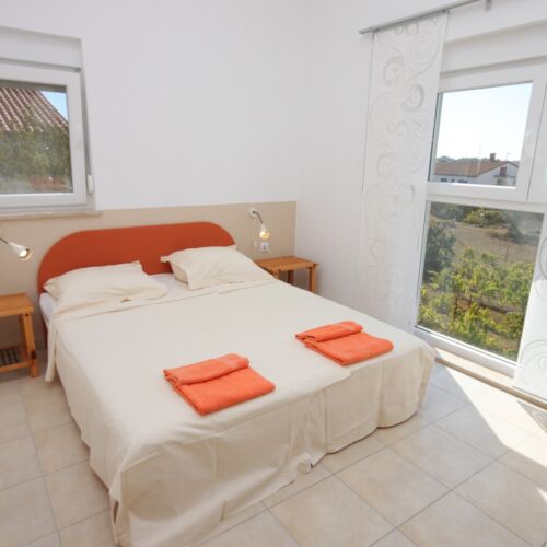 Apartament 5-osobowy z klimatyzacją z widokiem na morze z 1 pomieszczeniem sypialnianym A-7252-b