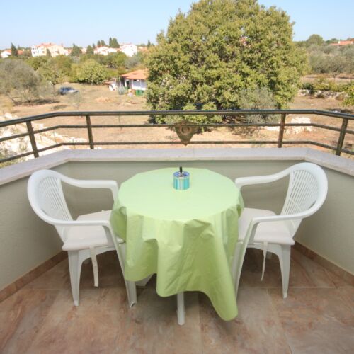 Apartament 3-osobowy z klimatyzacją z widokiem na morze z 1 pomieszczeniem sypialnianym AS-7252-a