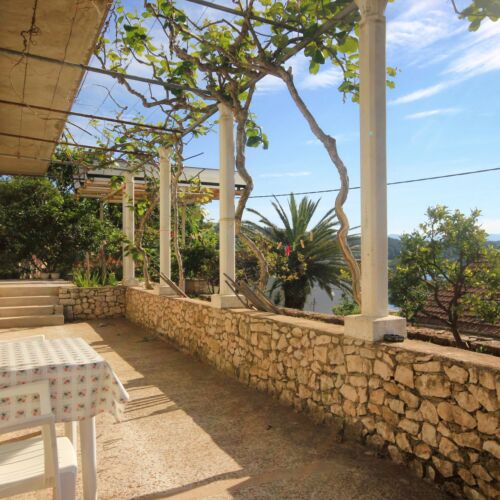 Sea View 1-Room Air Conditioned Apartment for 3 Persons A-4440-a