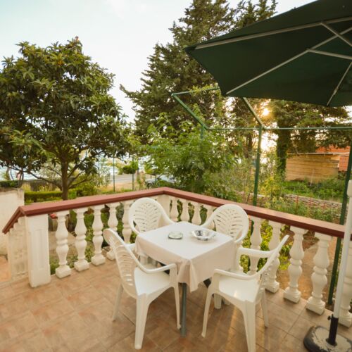 Apartament cu aer condiționat cu vedere spre mare cu 1 camera pentru 3 pers. A-5925-b