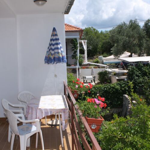 Apartament cu aer condiționat cu balcon cu 1 camera pentru 2 pers. AS-5091-b