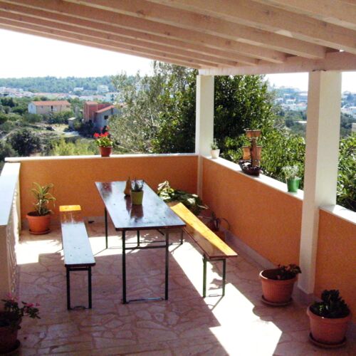 Sea View 2-Room Air Conditioned Apartment for 5 Persons A-8507-b