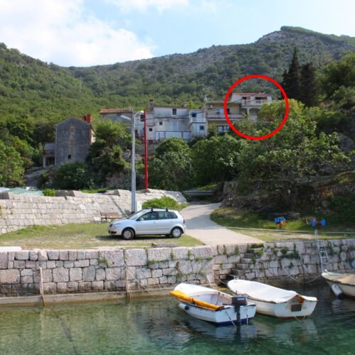 Apartament cu terasă cu vedere spre mare cu 2 camere pentru 4 pers. A-11791-a