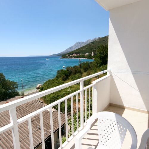 Apartament 4-osobowy z klimatyzacją z widokiem na morze z 1 pomieszczeniem sypialnianym A-2816-d