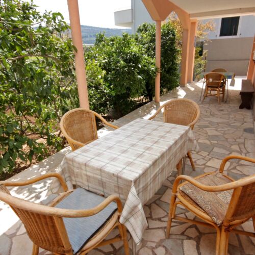 1-Room Air Conditioned Apartment for 3 Persons with Terrace A-6116-a