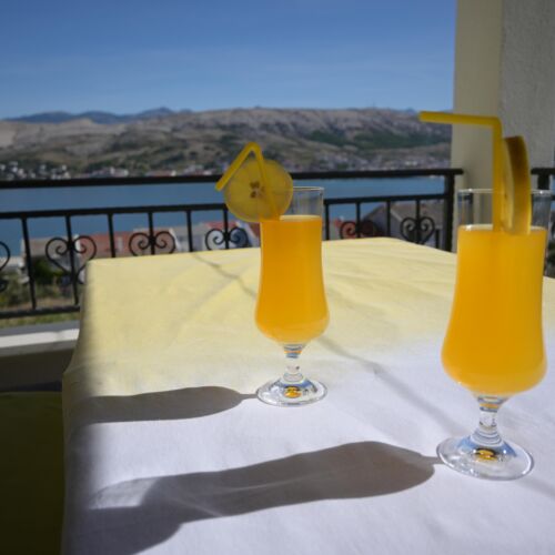 Apartament cu aer condiționat cu vedere spre mare cu 2 camere pentru 6 pers. A-9388-a