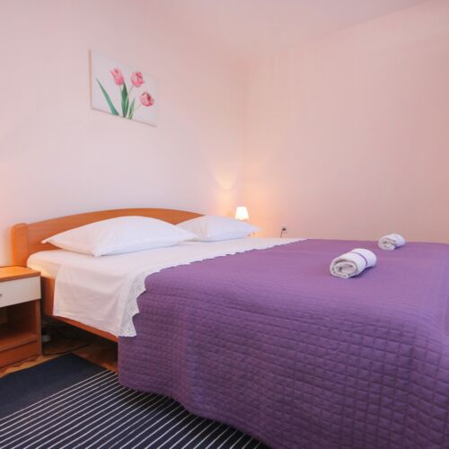 Apartament cu aer condiționat cu vedere spre mare cu 2 camere pentru 5 pers. A-9388-c