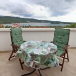 Apartman s klimatizací s manželskou postelí s 1 ložnicí s výhledem na moře AS-415-b