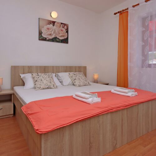 Apartament 4-osobowy z klimatyzacją z widokiem na morze z 2 pomieszczeniami sypialnianymi A-5030-a