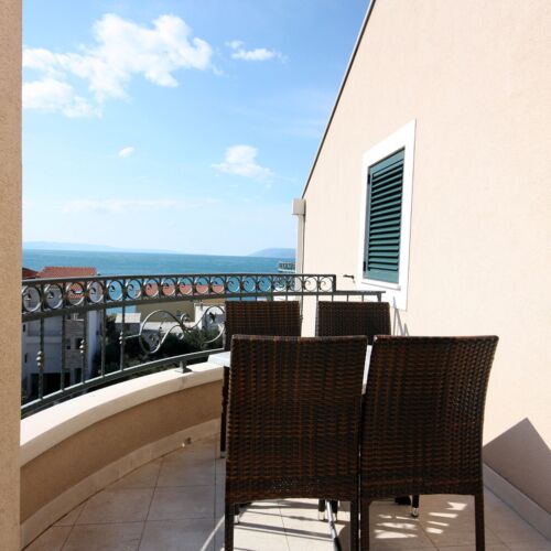 Pogled na more Klimatiziran apartman za 4 osoba(e) sa 2 spavaće(om) sobe(om) A-3193-a