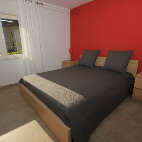 Apartament 5-osobowy z klimatyzacją z widokiem na morze z 2 pomieszczeniami sypialnianymi A-7705-a