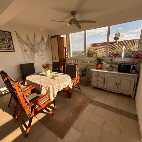 Apartament 4-osobowy z klimatyzacją z widokiem na morze z 1 pomieszczeniem sypialnianym A-8897-a