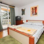 Apartman s klimatizací s manželskou postelí s 1 ložnicí s výhledem na moře A-2355-d