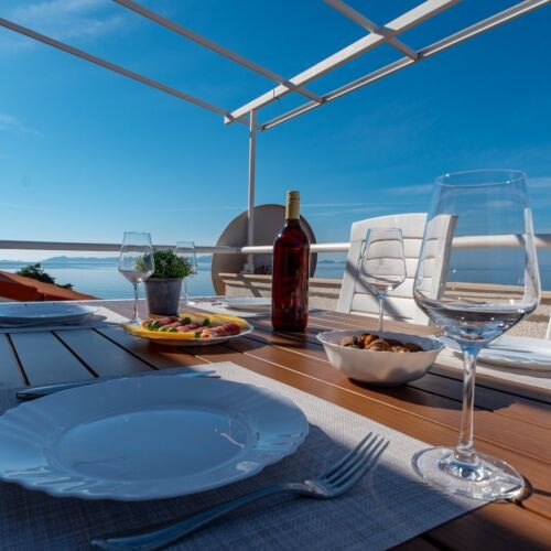 Pogled na more Klimatiziran apartman za 6 osoba(e) sa 3 spavaće(om) sobe(om) A-547-c