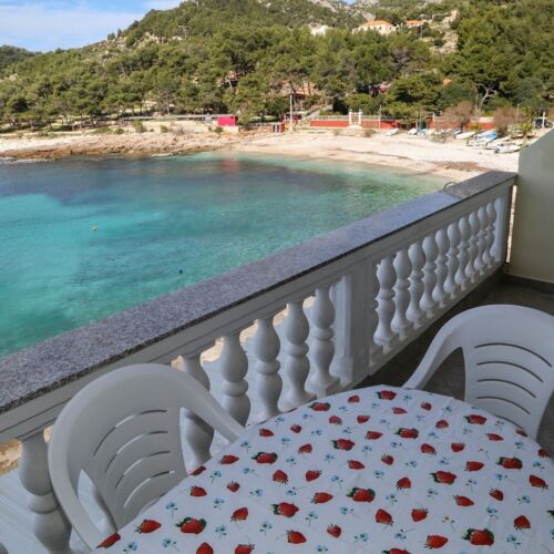 Apartament 4-osobowy z klimatyzacją z widokiem na morze z 1 pomieszczeniem sypialnianym A-12244-a