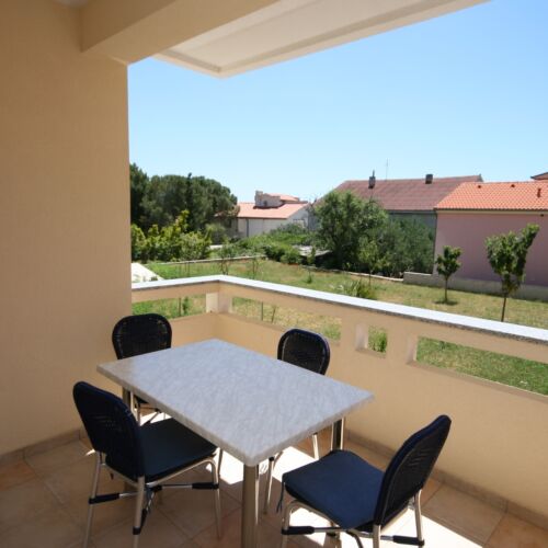 Apartament 2-osobowy z klimatyzacją z tarasem z 1 pomieszczeniem sypialnianym A-3294-d