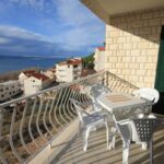 Apartament cu aer condiționat cu vedere spre mare cu 1 camera pentru 2 pers. AS-7532-a