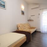 Apartament cu aer condiționat cu vedere spre mare cu 1 camera pentru 3 pers. AS-7532-f