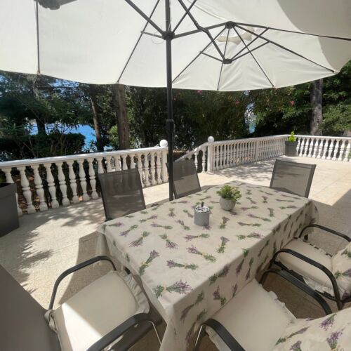 Apartament 6-osobowy z klimatyzacją z widokiem na morze z 2 pomieszczeniami sypialnianymi A-4143-a