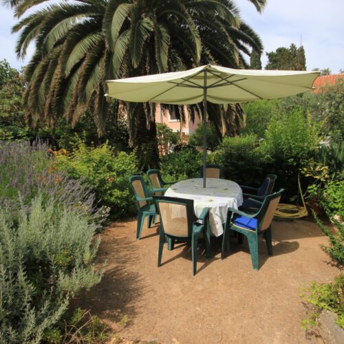 Apartament 5-osobowy z klimatyzacją z tarasem z 1 pomieszczeniem sypialnianym A-8029-a