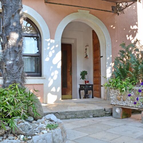 Apartament 2-osobowy z klimatyzacją z tarasem z 1 pomieszczeniem sypialnianym A-8029-b