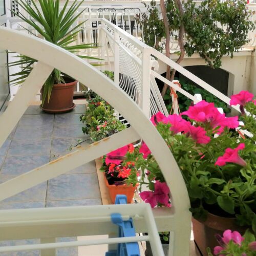 Apartament 2-osobowy z klimatyzacją z widokiem na morze z 1 pomieszczeniem sypialnianym AS-2476-d