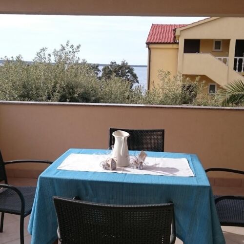 Apartament 4-osobowy z klimatyzacją z widokiem na morze z 1 pomieszczeniem sypialnianym A-6516-d