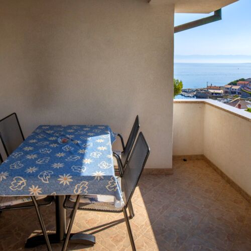 Apartament 2-osobowy z klimatyzacją z widokiem na morze z 1 pomieszczeniem sypialnianym A-8026-a