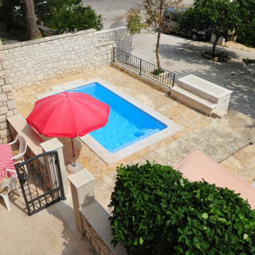 Apartament 7-osobowy z klimatyzacją z widokiem na morze z 3 pomieszczeniami sypialnianymi A-11360-a