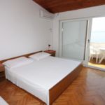 Apartament 3-osobowy z klimatyzacją z widokiem na morze z 1 pomieszczeniem sypialnianym AS-6653-a