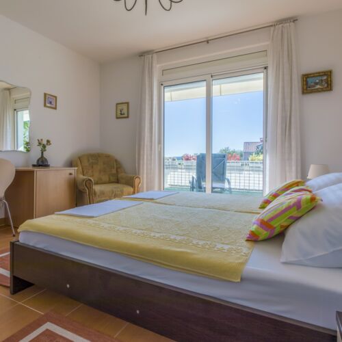 Pogled na more Klimatiziran apartman za 5 osoba(e) sa 2 spavaće(om) sobe(om)